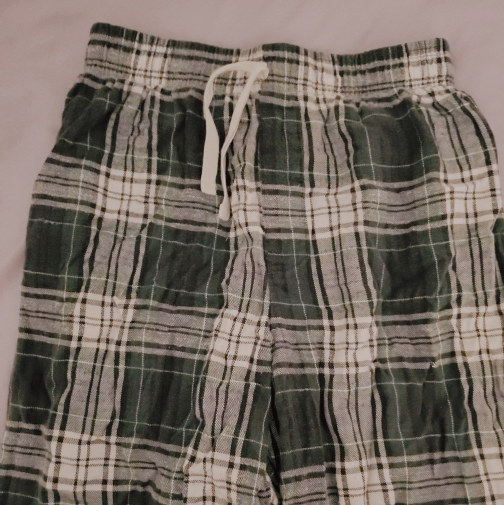 Plaid sweatpants